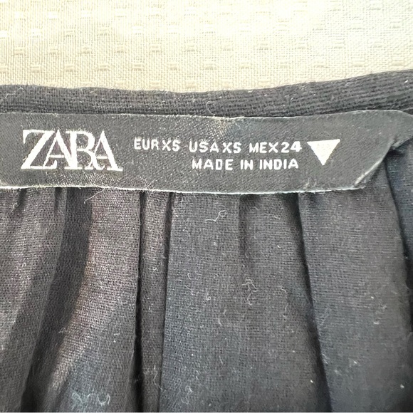 ZARA Embroidery Cotton Dress - Picture 16 of 16